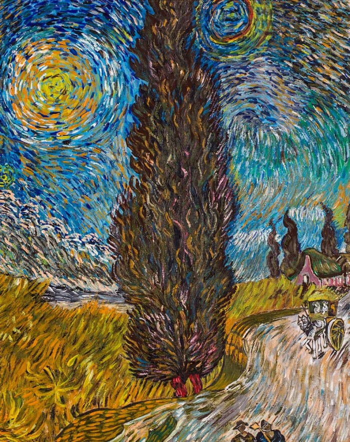 I cipressi - Van Gogh